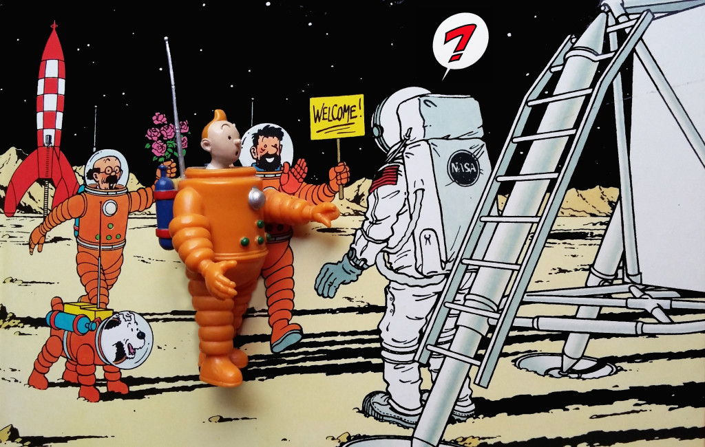 Tintin na Lua